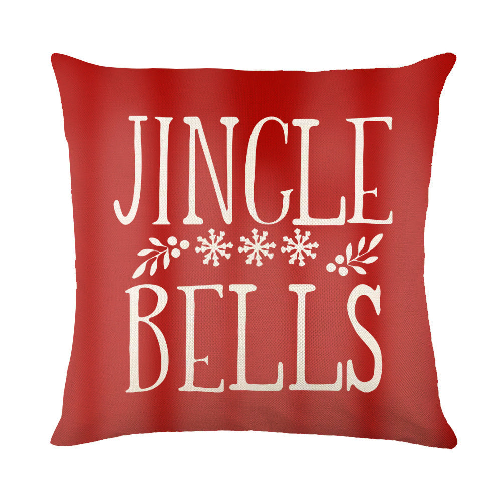 Festive Snowflake Throw Pillow Covers – Cozy Christmas Decor for Sofa, Bed, and More