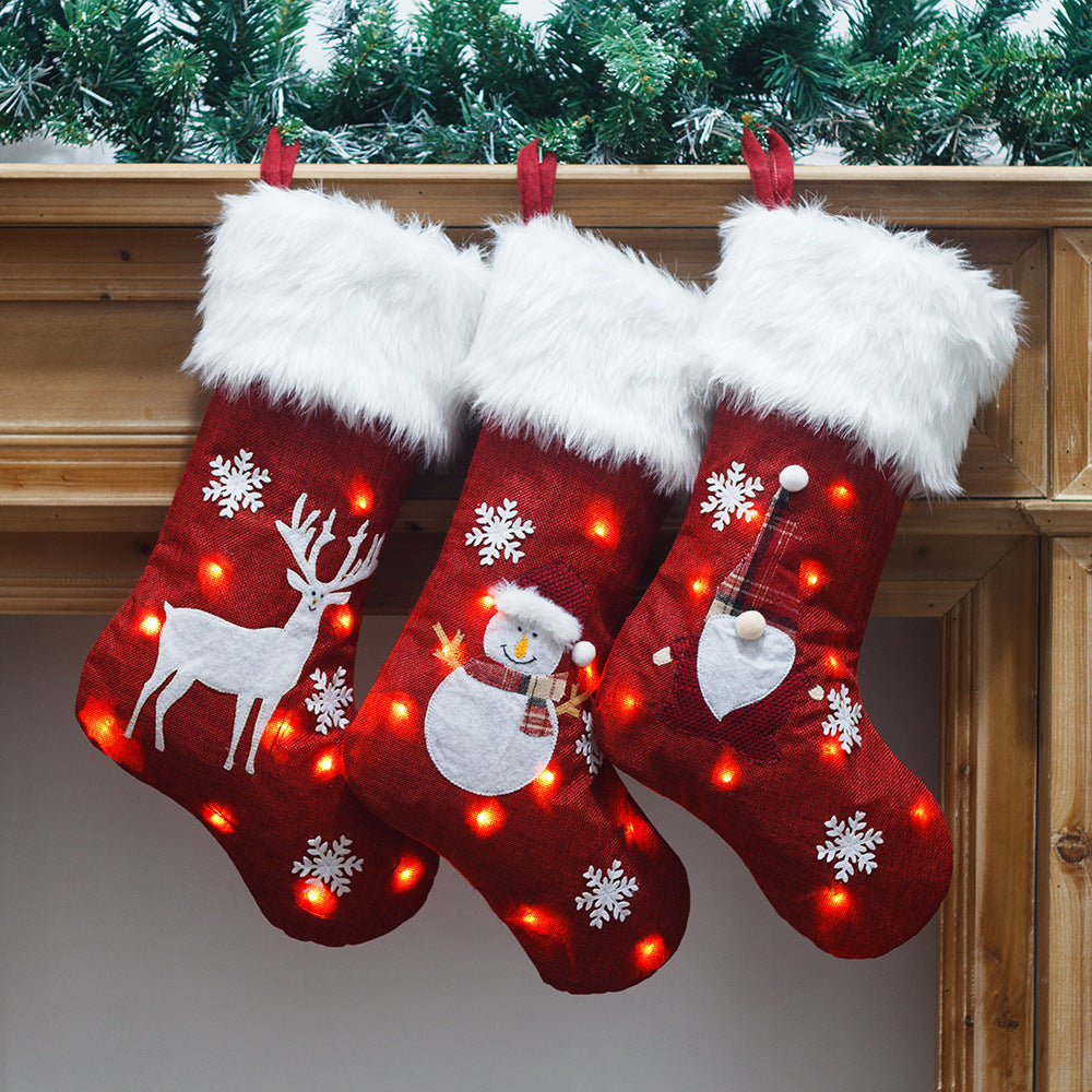 Light up Christmas Stockings