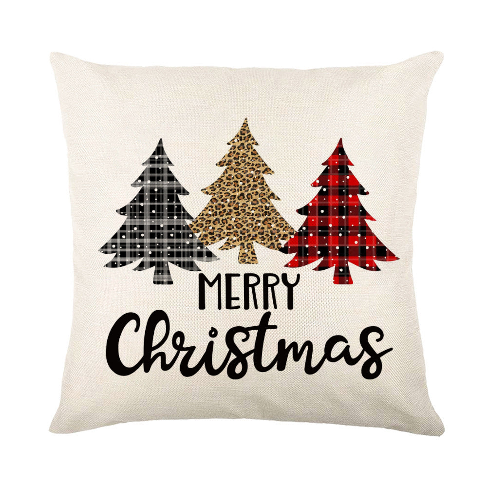 Festive Snowflake Throw Pillow Covers – Cozy Christmas Decor for Sofa, Bed, and More