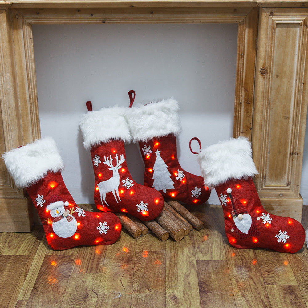 Light up Christmas Stockings